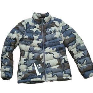 KUIU WOMEN'S SUPER DOWN LT PACKABLE WARMTH CAMO PUFFER DOWN INSULATED JACKET SM